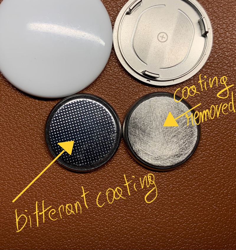 airtag bitterant coating