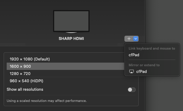 ipad mac display